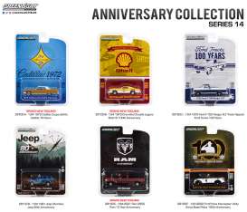 Assortment/ Mix  - Anniversary Collection series  various - 1:64 - GreenLight - 28100 - gl28100 | Toms Modelautos