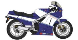 Suzuki  - RG400I blue - 1:24 - Hasegawa - 21739 - has21739 | Toms Modelautos