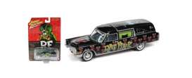 Cadillac  - Hearse 1966 black/red/green - 1:64 - Johnny Lightning - SP142 - JLSP142 | Toms Modelautos