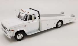 Dodge  - D300 Ramp Truck 1970 white - 1:18 - Acme Diecast - 1801911 - acme1801911 | Toms Modelautos