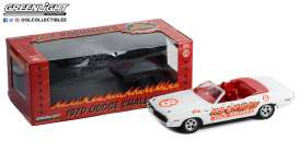 Dodge  - Challenger 1970 white/orange - 1:18 - GreenLight - 13633 - gl13633 | Toms Modelautos