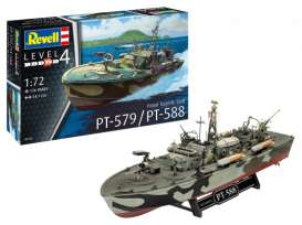 Boats  - Patrol Torpedo Boat PT-588/PT- green - 1:72 - Revell - Germany - 05165 - revell05165 | Toms Modelautos