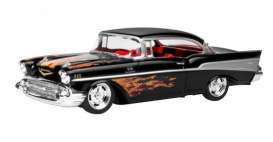 Chevrolet  - Bel Air 1957 black - 1:25 - Revell - Germany - 11529 - revell11529 | Toms Modelautos