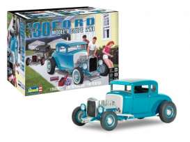 Ford - Model A Coupé 1930 blue - 1:25 - Revell - Germany - 14464 - revell14464 | Toms Modelautos Ford - Model A Coupé 1930 blue - 1:25 - Revell - Germany - 14464 - revell14464 | Toms Modelautos