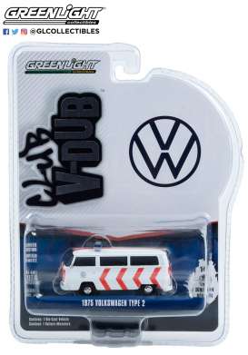 Volkswagen - Type 2 1975 white - 1:64 - GreenLight - 36050B - gl36050B | Toms Modelautos Volkswagen - Type 2 1975 white - 1:64 - GreenLight - 36050B - gl36050B | Toms Modelautos