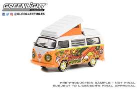 Volkswagen  - Type 2 1973 yellow - 1:64 - GreenLight - 36050C - gl36050C | Toms Modelautos