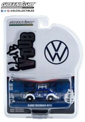 Volkswagen  - Beetle blue - 1:64 - GreenLight - 36050E - gl36050E | Toms Modelautos