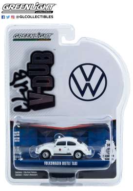 Volkswagen  - Beetle white - 1:64 - GreenLight - 36050F - gl36050F | Toms Modelautos