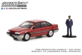 Ford  - Taurus 1989 red - 1:64 - GreenLight - 97130D - gl97130D | Toms Modelautos