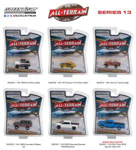 Assortment/ Mix  - All Terrain Series 13 various - 1:64 - GreenLight - 35230 - gl35230 | Toms Modelautos