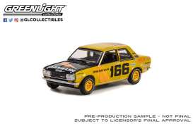 Datsun  - 510 1973 yellow - 1:64 - GreenLight - 35230B - gl35230B | Toms Modelautos