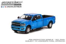 Ram  - 3500 2021 blue - 1:64 - GreenLight - 35230F - gl35230F | Toms Modelautos