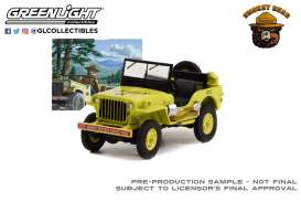 Willys - MB Jeep 1942 green-yellow - 1:64 - GreenLight - 38020A - gl38020A | Toms Modelautos Willys - MB Jeep 1942 green-yellow - 1:64 - GreenLight - 38020A - gl38020A | Toms Modelautos