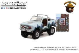 Ford  - Bronco 1967 blue/turquoise/green - 1:64 - GreenLight - 38020C - gl38020C | Toms Modelautos