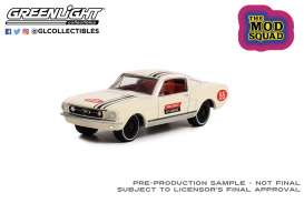 Ford  - Mustang 1967 white - 1:64 - GreenLight - 44960A - gl44960A | Toms Modelautos