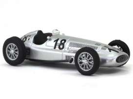 Mercedes Benz  - W154 silver - 1:43 - Magazine Models - w154 - magMBW154 | Toms Modelautos