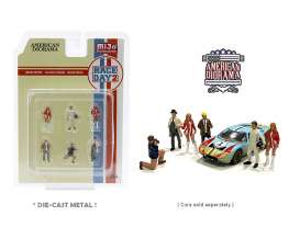 Figures  - Race Day 2021  - 1:64 - American Diorama - 76472 - AD76472 | Toms Modelautos