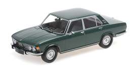 BMW  - 2500 1968 green metallic - 1:18 - Minichamps - 155029201 - mc155029201 | Toms Modelautos