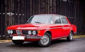 BMW  - 2500 (E3) 1968 red - 1:43 - Minichamps - 410029200 - mc410029200 | Toms Modelautos