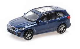 BMW  - X5 2019 blue metallic - 1:87 - Minichamps - 870029201 - mc870029201 | Toms Modelautos