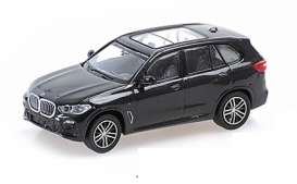 BMW  - X5 2019 black metallic - 1:87 - Minichamps - 870029202 - mc870029202 | Toms Modelautos