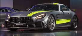 Mercedes Benz  - AMG GT R Pro 2020 grey metallic - 1:43 - Minichamps - 410039222 - mc410039222 | Toms Modelautos