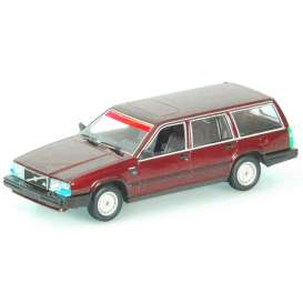 Volvo  - 740 GL Break 1986 red - 1:87 - Minichamps - 870171711 - mc870171711 | Toms Modelautos