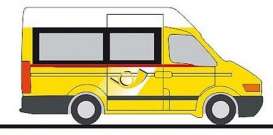 Iveco  - Daily Die Post yellow/white - 1:160 - Rietze - R16190 - RZ16190 | Toms Modelautos