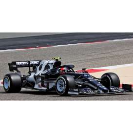 Honda  - 2021 black/white - 1:43 - Minichamps - 417210110 - mc417210110 | Toms Modelautos