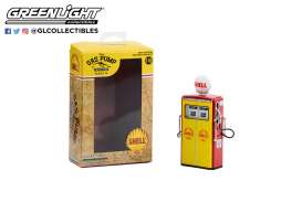 Accessoires diorama - 1954 yellow/red - 1:18 - GreenLight - 14120C - gl14120C | Toms Modelautos