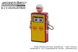 Accessoires diorama - 1954 yellow/red - 1:18 - GreenLight - 14120C - gl14120C | Toms Modelautos
