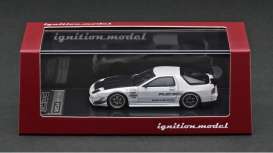 Mazda  - RX-7 (FC3S) RE Amemiya white/black - 1:64 - Ignition - IG2493 - IG2493 | Toms Modelautos