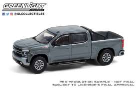 Chevrolet  - Silverado RST 2020 satin steel metallic - 1:64 - GreenLight - 35190F - gl35190F | Toms Modelautos