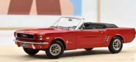 Ford Mustang - Convertible 1966 red - 1:18 - Norev - 182810 - nor182810 | Toms Modelautos