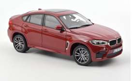 BMW  - X6 M 2015 red metallic - 1:18 - Norev - 183242 - nor183242 | Toms Modelautos