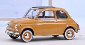 Fiat  - 500 L 1969 yellow - 1:18 - Norev - 187775 - nor187775 | Toms Modelautos