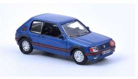 Peugeot - 205 GTI 1990 blue - 1:87 - Norev - 471729 - nor471729 | Toms Modelautos Peugeot - 205 GTI 1990 blue - 1:87 - Norev - 471729 - nor471729 | Toms Modelautos