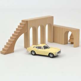 Volvo  - P1800 1963 beige - 1:43 - Norev - 870007 - nor870007 | Toms Modelautos