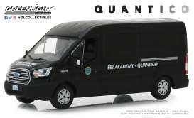 Ford  - Transit FBI 2015 black - 1:43 - GreenLight - 86157 - gl86157 | Toms Modelautos