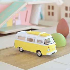 Volkswagen  - T2b Camper Van 1973 yellow - 1:43 - Norev - 841101 - nor841101 | Toms Modelautos