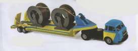 Renault  - Saviem JL20 yellow/blue - 1:43 - Norev - CL5312 - norCL5312 | Toms Modelautos