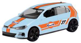 Volkswagen  - Golf A7 GTI blue/orange - 1:43 - Motor Max - 79772 - mmax79772 | Toms Modelautos