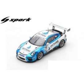 Porsche  - 911 GT3 Cup white/blue - 1:43 - Spark - UK011 - spaUK011 | Toms Modelautos