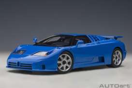 Bugatti  - EB110 SS racing blue - 1:18 - AutoArt - 70917 - autoart70917 | Toms Modelautos