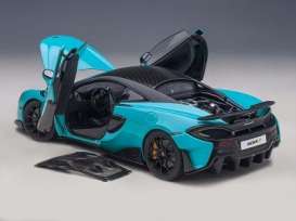 McLaren  - 600LT light blue - 1:18 - AutoArt - 76083 - autoart76083 | Toms Modelautos