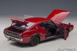 Nissan  - Skyline GT-R red - 1:18 - AutoArt - 77473 - autoart77473 | Toms Modelautos