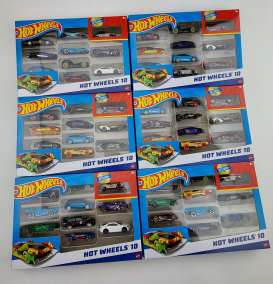 Assortment/ Mix  - Hotwheels 10-pack various - 1:64 - Hotwheels - 54886 - hwmv54886 | Toms Modelautos