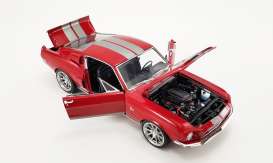 Shelby  - GT500  1968 red/grey - 1:18 - Acme Diecast - 1801850 - acme1801850 | Toms Modelautos