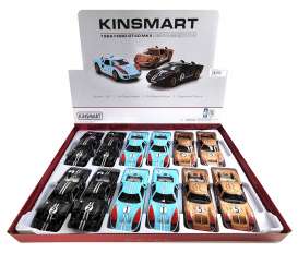 Ford  - GT40 MKII Heritage Edition 1966 various - 1:36 - Kinsmart - 5427DF - KT5427DF | Toms Modelautos