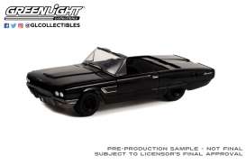 Ford  - Thunderbird 1965 black - 1:64 - GreenLight - 28110B - gl28110B | Toms Modelautos